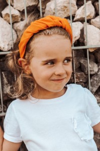 Opaska do włosów marszczona CHEDAR