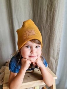 Czapka dwuwarstwowa MUSZTARDA