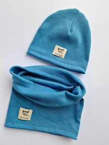 Komplet czapka plus tuba  MARLIN BLUE