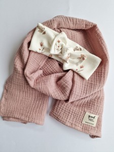 Opaska KOKARDA  BOHO rose