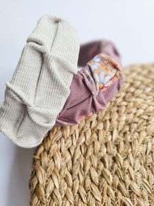 Opaska marszczona MELLANGE prażek  