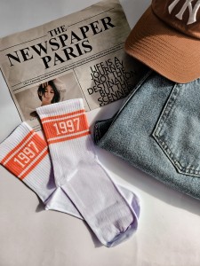 Skarpetki  unisex 1997 orange