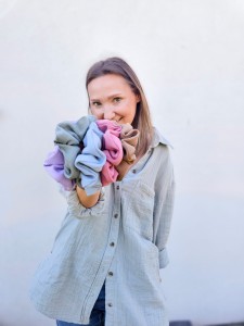 Gumka scrunchies CAMEL