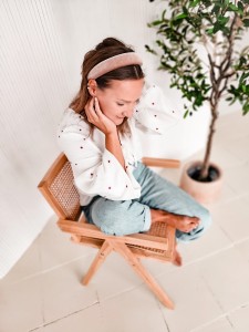 Opaska damska  Soft Blush