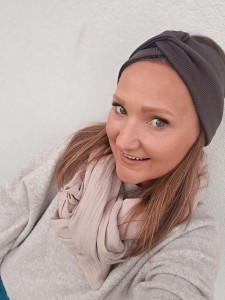 Opaska damska BROWN TWIST