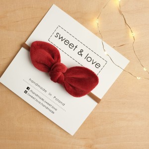 Opaska DORI red velur